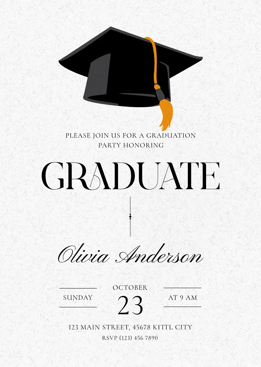 Free Custom Printable Graduation Invitation Maker Free Custom Printable Graduation Invitation Maker