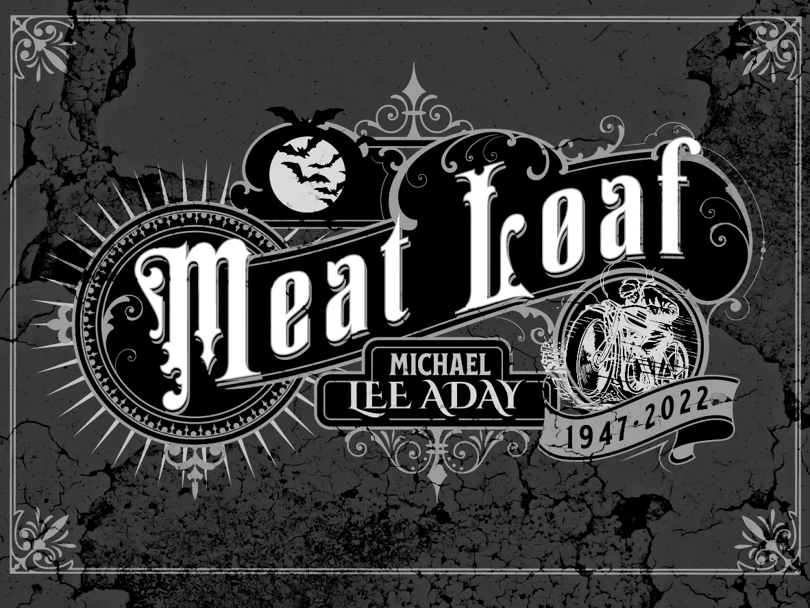 Meatloaf Sign Kittl | The AI-First Design Platform for Creators
