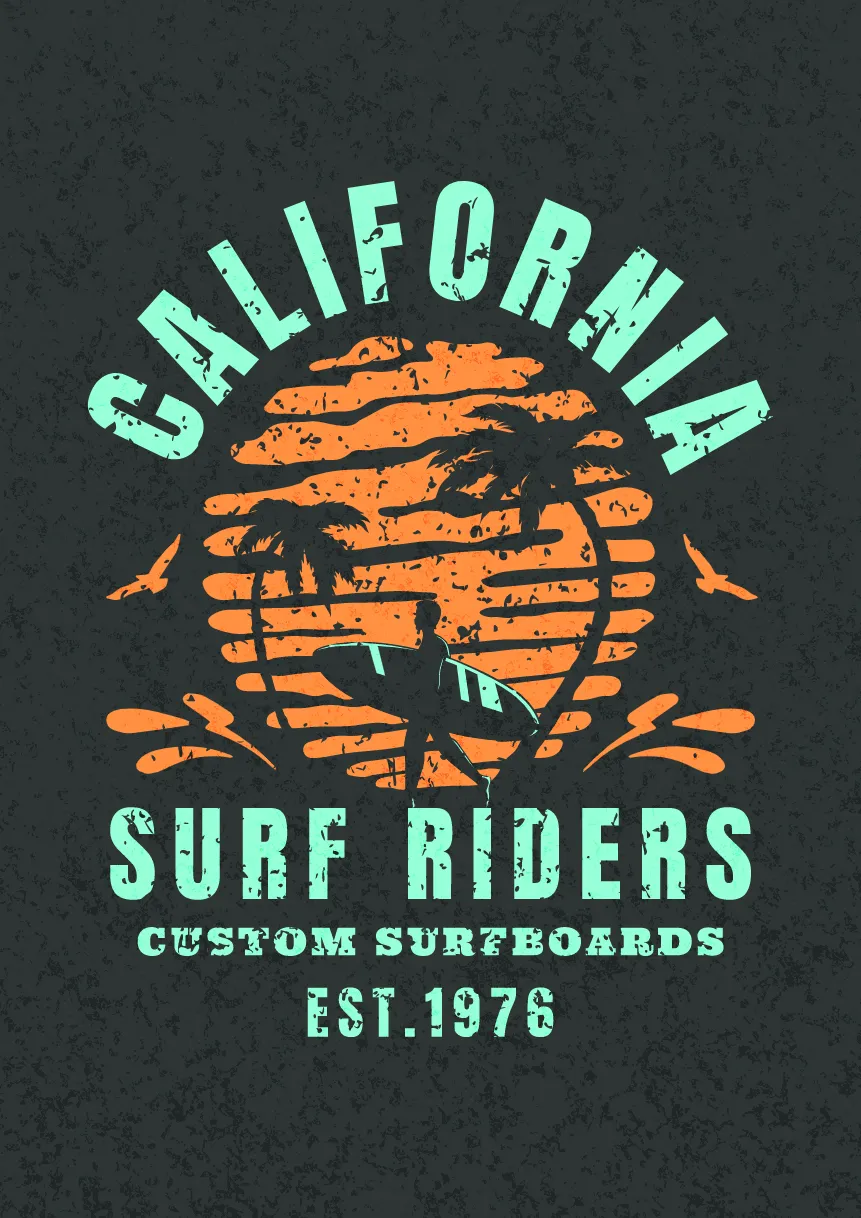 Surf Pro Riders Sign Kittl | The AI-First Design Platform for Creators