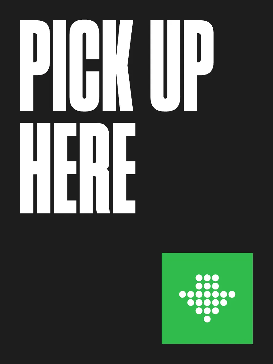 Pick Up Sign Writing Kittl | The AI-First Design Platform for Creators