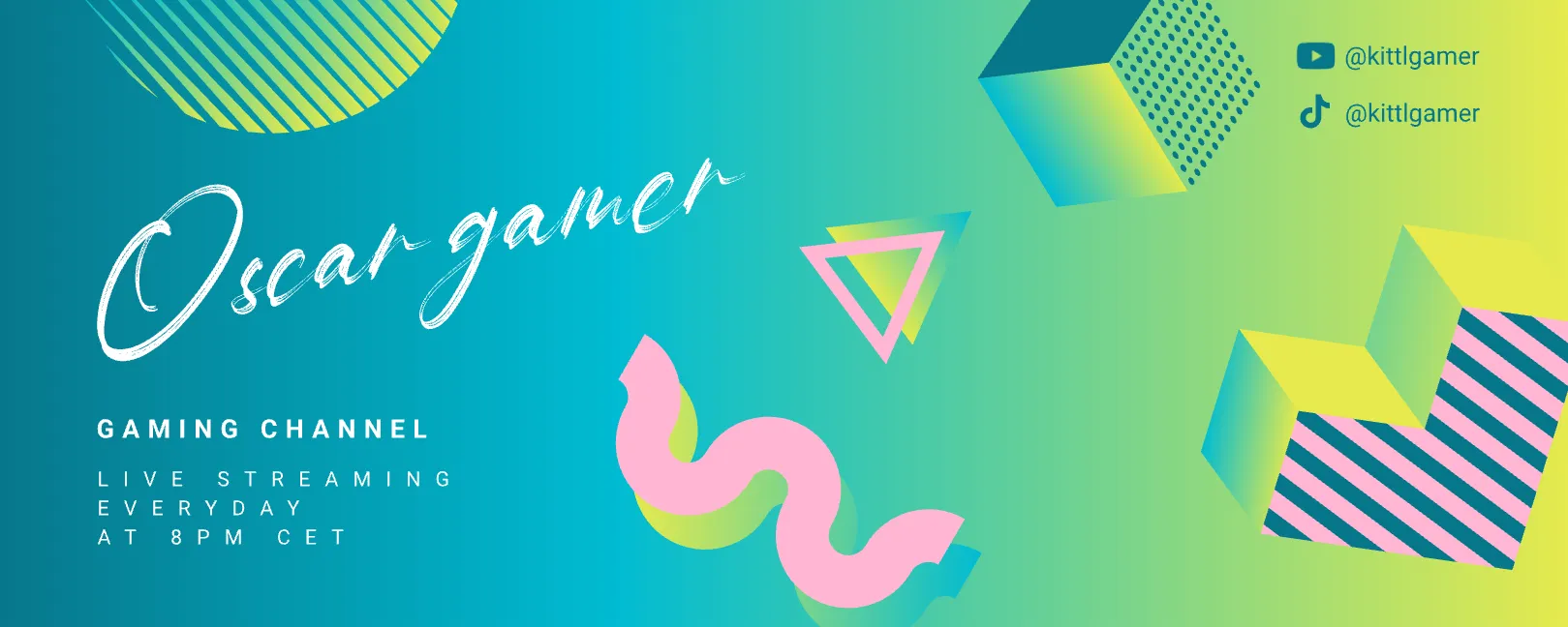 Banner Api Twitch Banner Maker - Create Twitch Banners Online | Kittl
