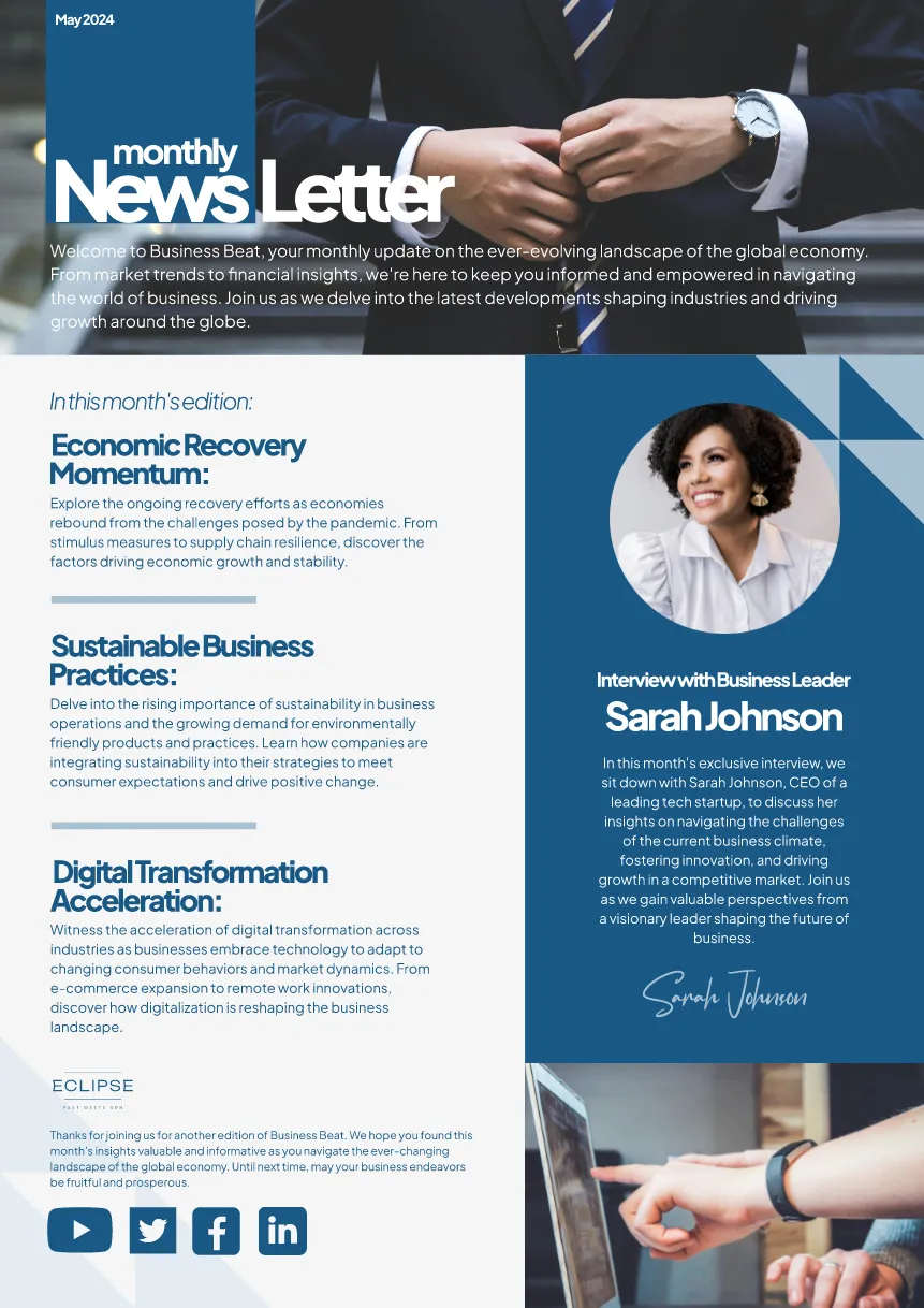 Newsletter Examples Visual Poster Kittl | The AI-First Design Platform for Creators