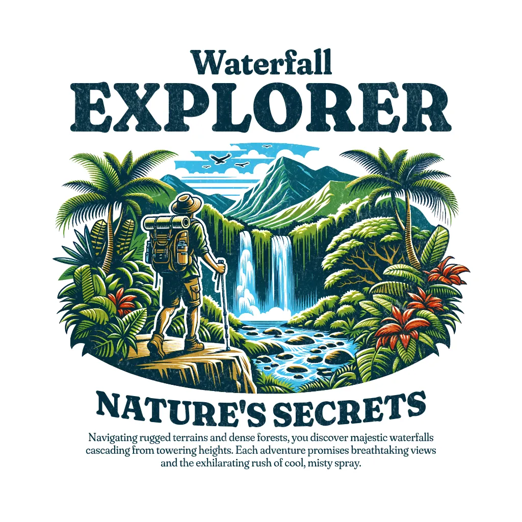 Explor Waterfall Kittl | The AI-First Design Platform for Creators