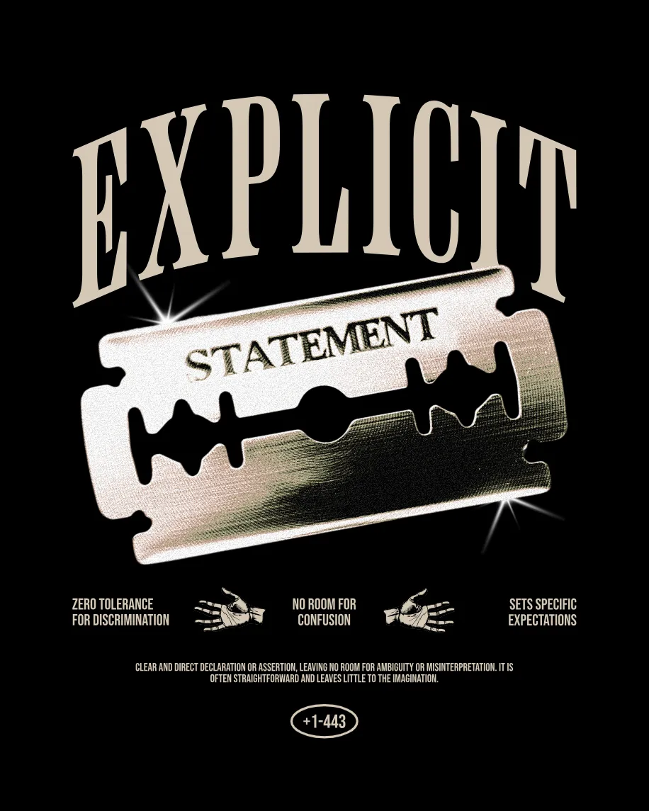 Explicit Lettering Kittl | The AI-First Design Platform for Creators