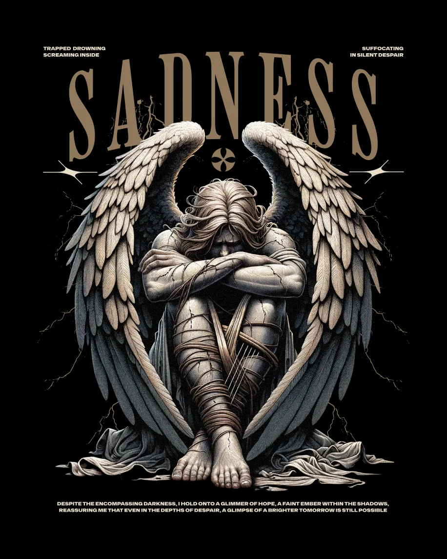 Sadness Design Kittl | The AI-First Design Platform for Creators