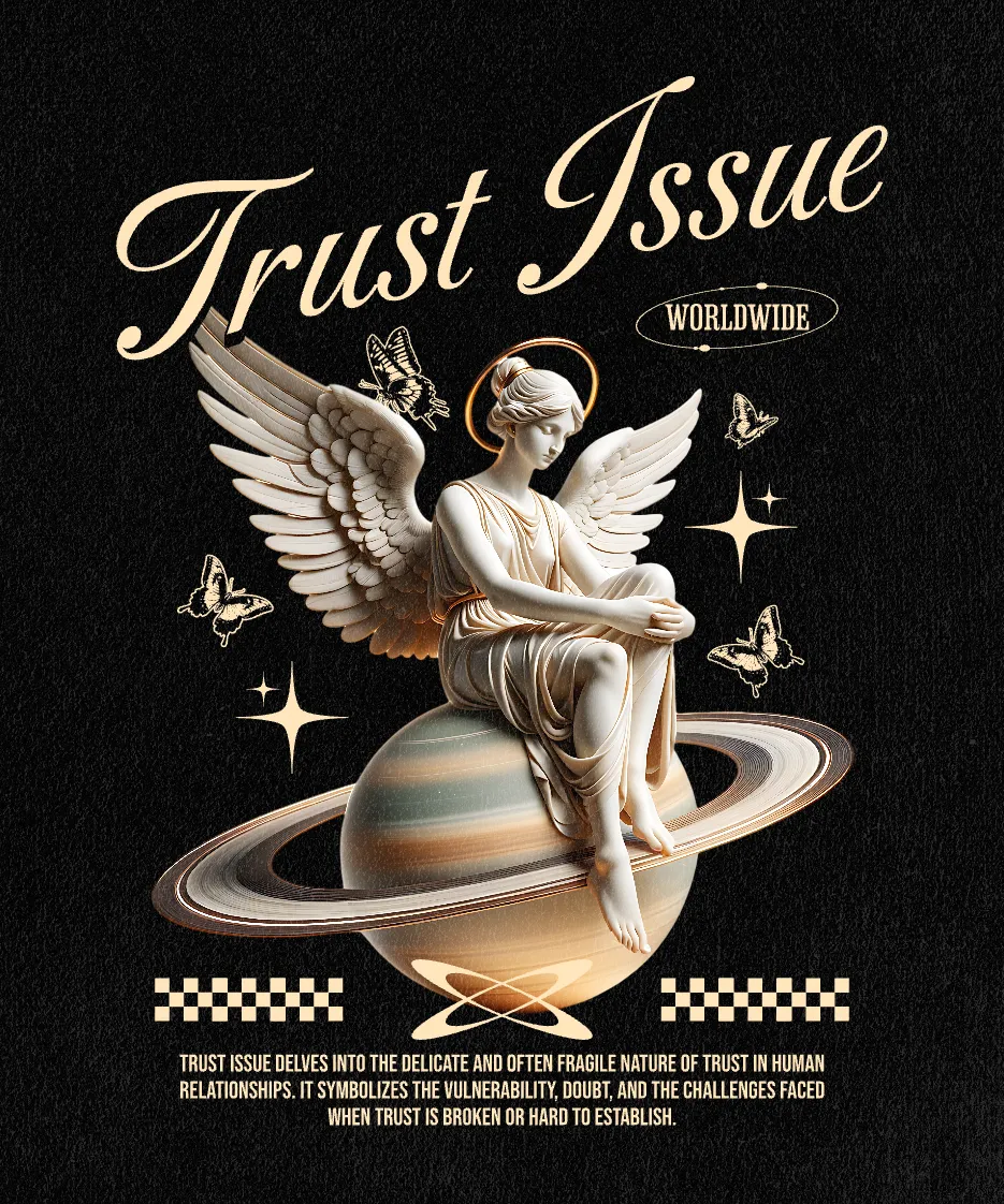 Trust Issue Design Kittl | The AI-First Design Platform for Creators
