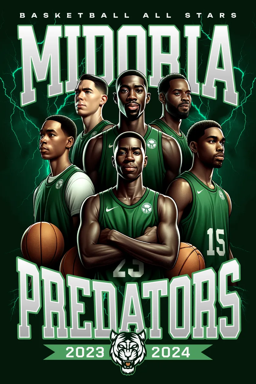 Predatorsbasketball Kittl | The AI-First Design Platform for Creators