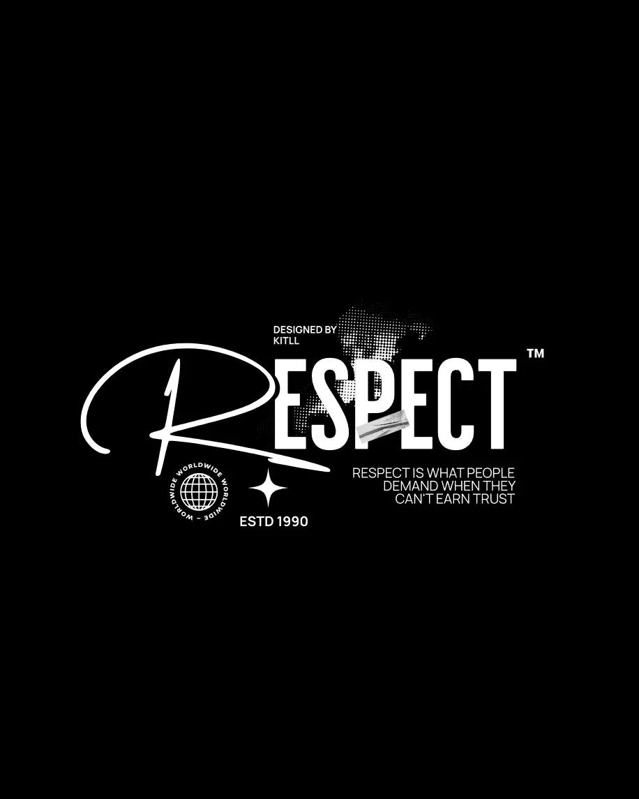 Respect Typography Kittl | The AI-First Design Platform for Creators