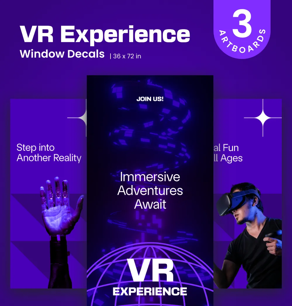 Vr Building Decal Kittl | The AI-First Design Platform for Creators