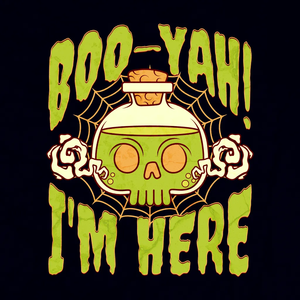Hey Boo Skeleton Kittl | The AI-First Design Platform for Creators