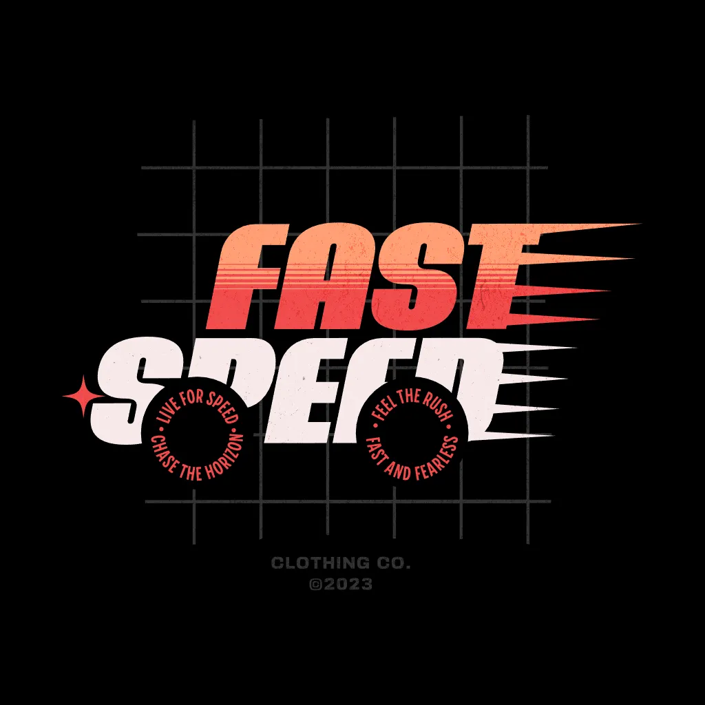 Fast Speed Template Kittl | The AI-First Design Platform for Creators