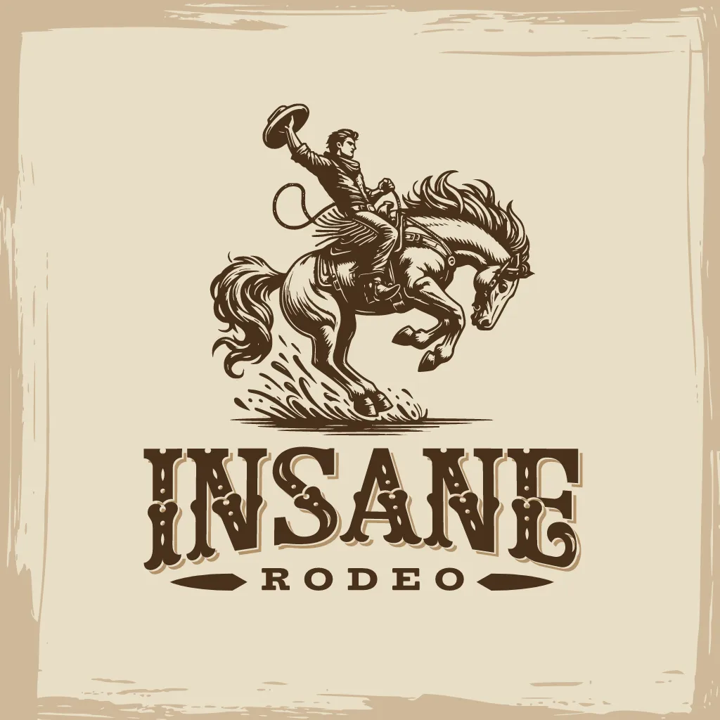 Simple Rodeo Logo Kittl | The AI-First Design Platform for Creators