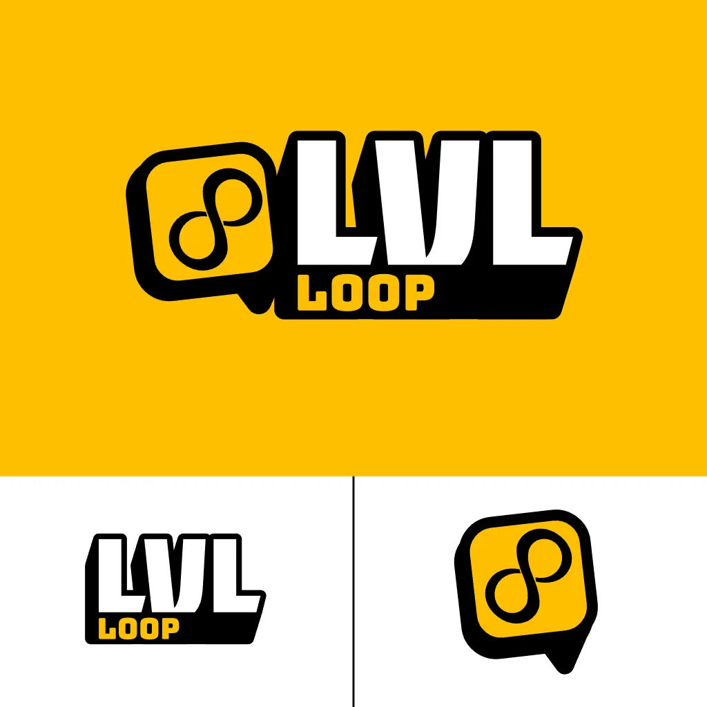 Level Loop Graphic Kittl | The AI-First Design Platform for Creators